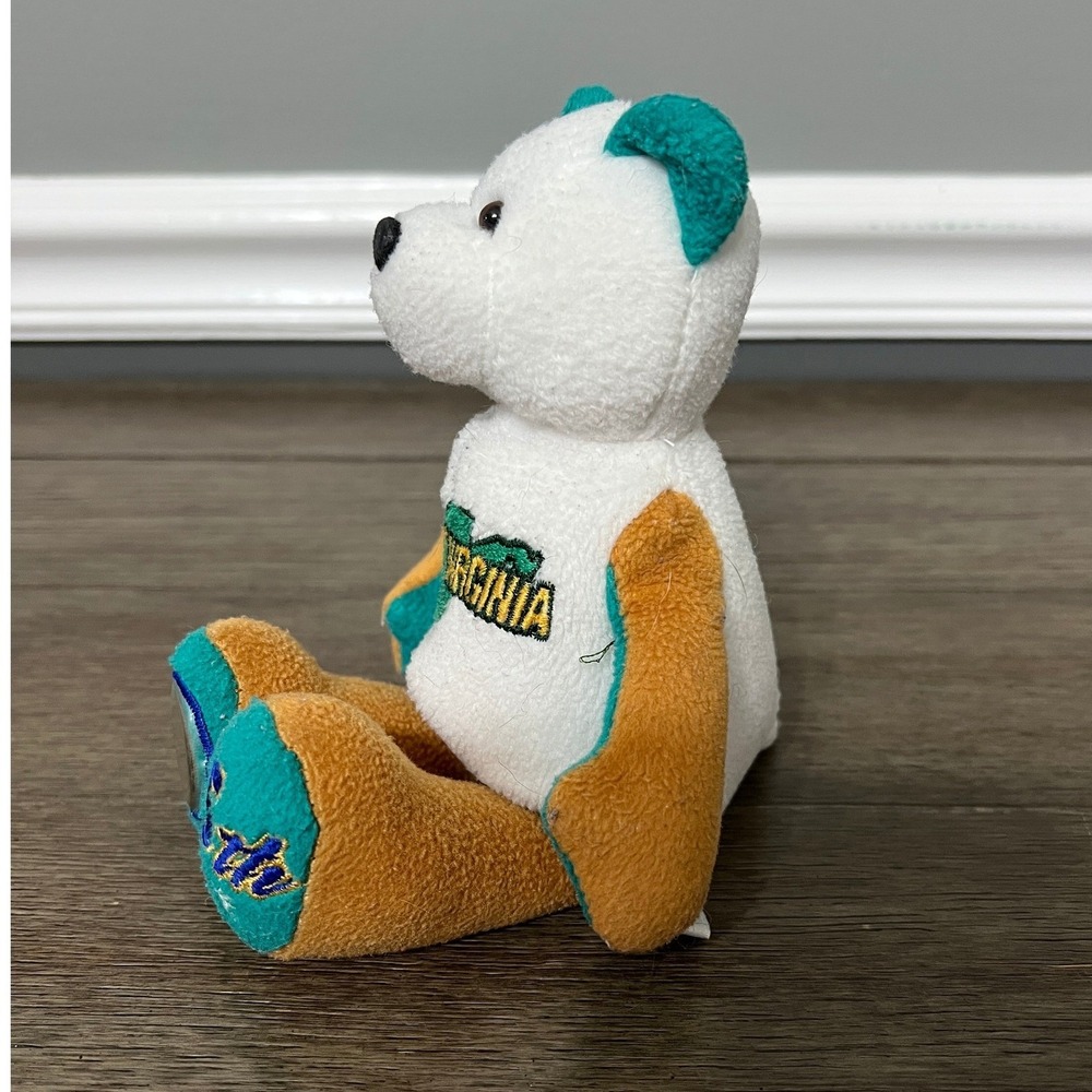 West Virginia State Quarter Teddy Bear Plush Limited Treasures 35th State Coin - Picture 2 of 6
